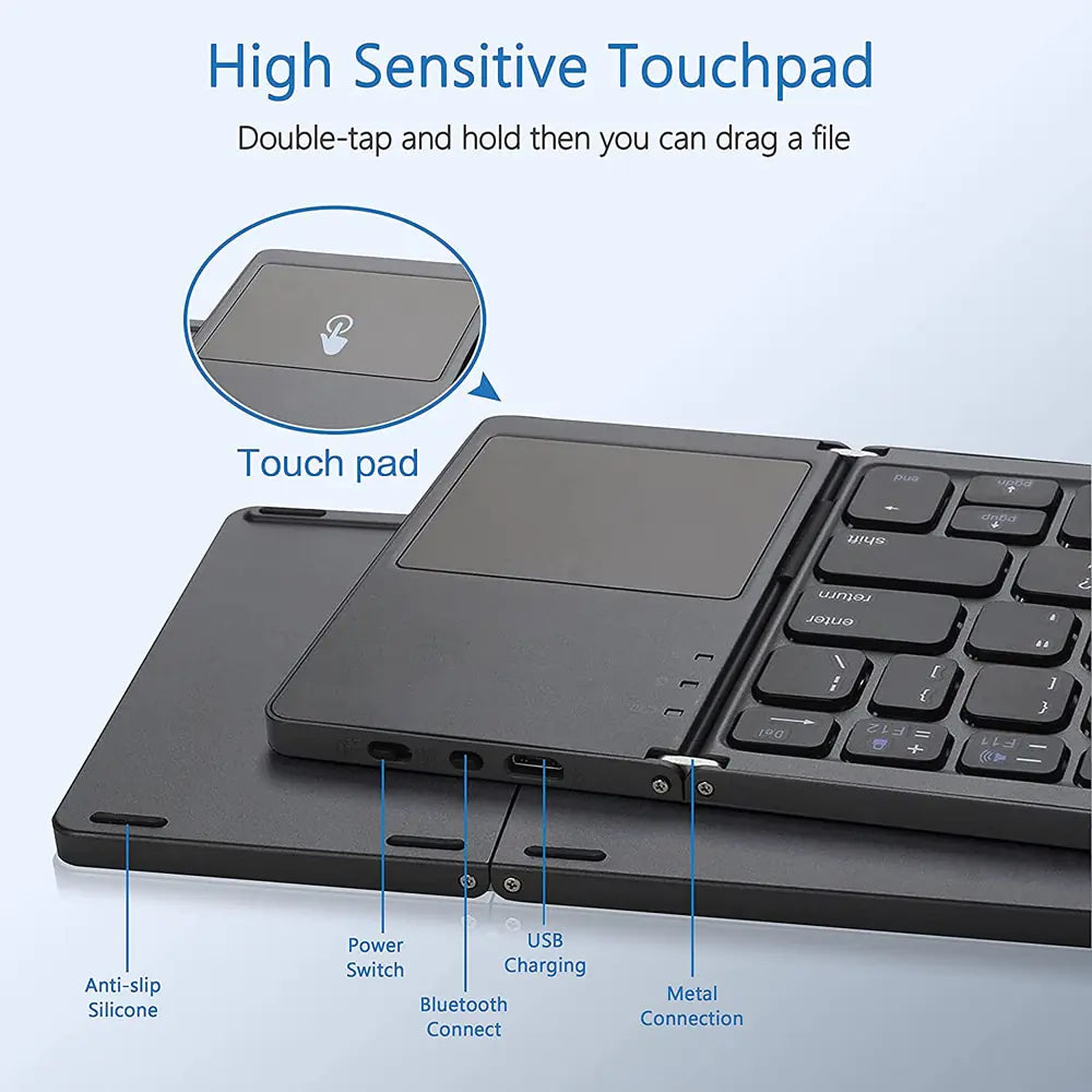 Wireless Foldable Keyboard