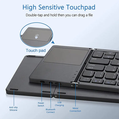 Wireless Foldable Keyboard